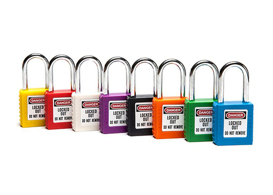 38mm Steel Shackle ABS slot lichaam OEM Safety Lock-hangsloten