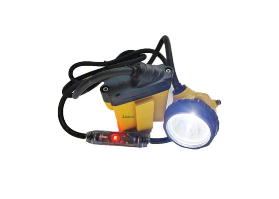 10.4Ah oplaadbare li-ion batterij mijnwerkershelm lamp IP68 waterdichte 3W mijnwerkerslamp met SOS-licht